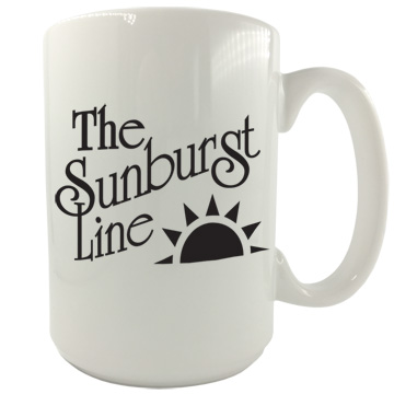 15 ounce Ceramic Super Mug with custom imprint