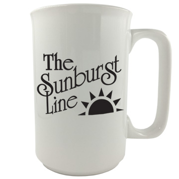 12 ounce ceramic vip mug with custom imprint