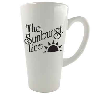 16 ounce Ceramic Bistro Mug with custom imprint
