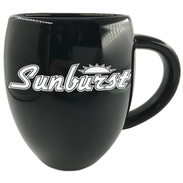 Item x1276b black 16 ounce new york barrel mug