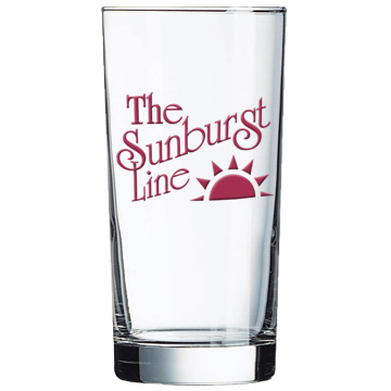 15 ounce iced tea glass with custom imprint