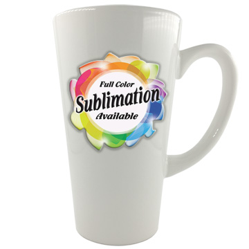 Item 4141sub 16 ounce sublimation funnel mug